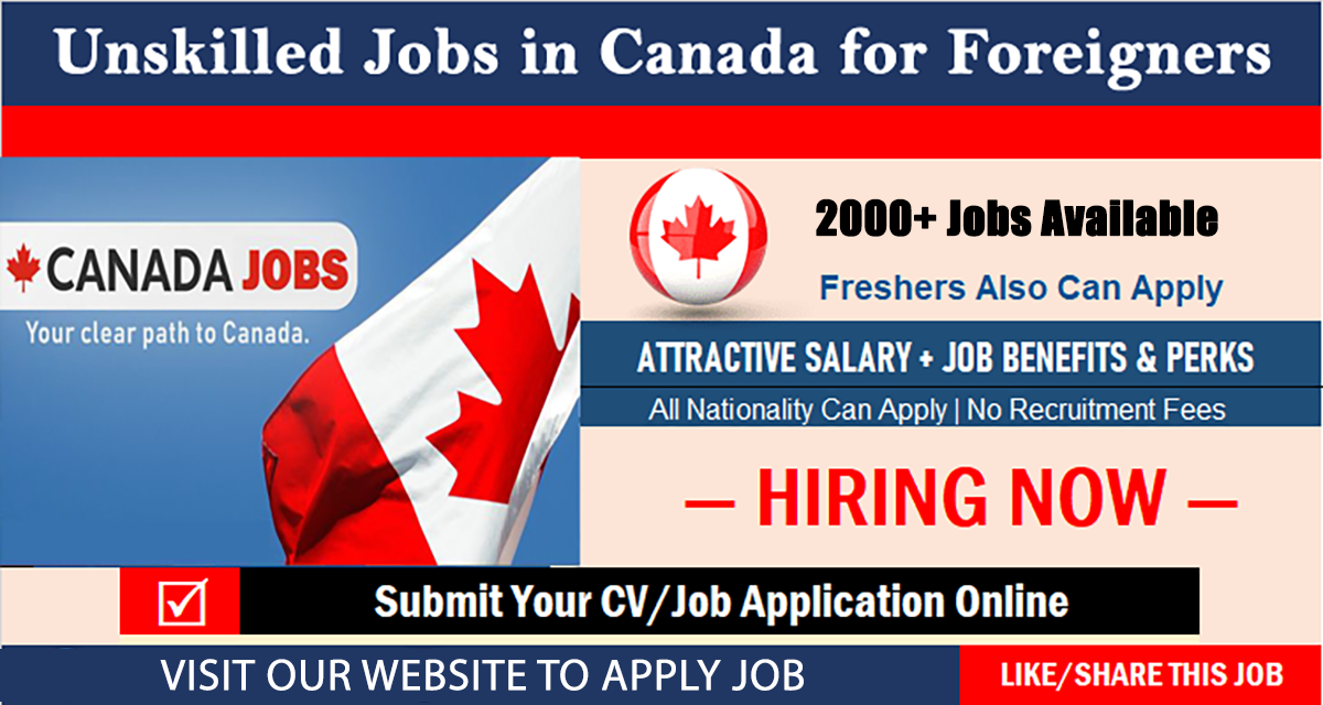 Labor Jobs in Canada with Visa Sponsorship