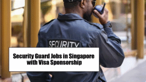High paying Security jobs Singapore