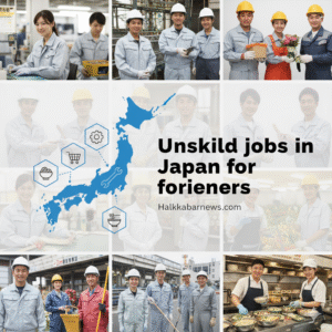 Unskilled jobs in Japan for foreigners