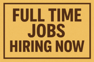 Full Time Jobs Hiring Now Canada