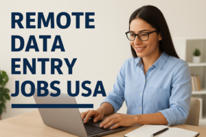 Remote Data Entry Jobs USA