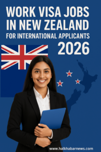 Work Visa Jobs in New Zealand for International Applicants 2026