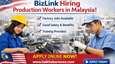 BizLink Technology hiring production workers in Malaysia