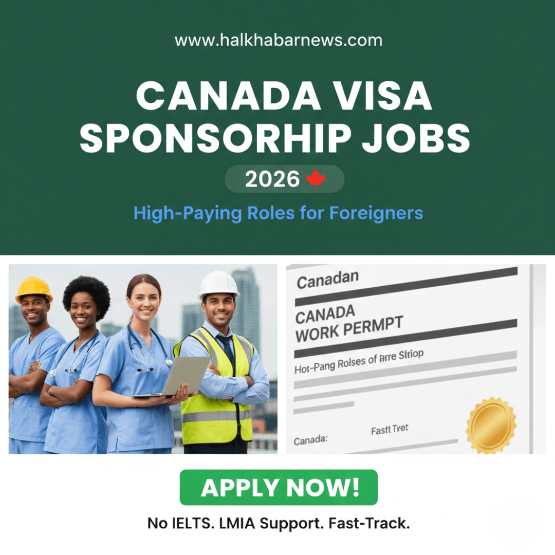 Visa Sponsorship Jobs in Canada