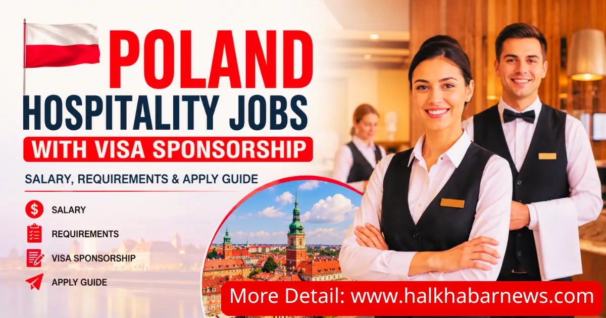 Poland Hospitality Jobs with Visa Sponsorship Salary, Requirements & Apply Guide 2026