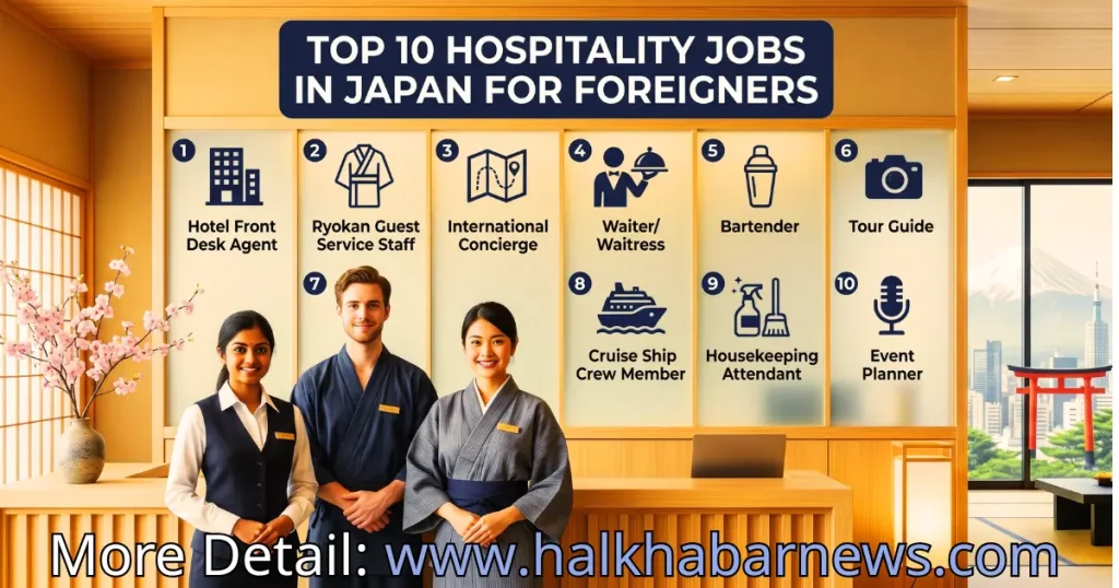 Hospitality Jobs in Japan for Foreigners